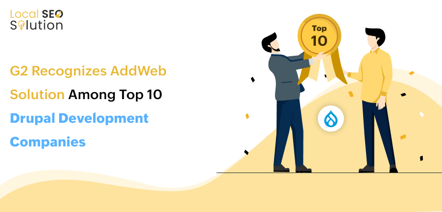 LocalSEO-G2 Recognizes AddWeb Solution Among Top 10 Drupal Development Companies