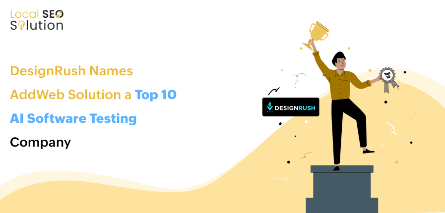 DesignRush Names AddWeb Solution a Top 10 AI Software Testing Company-1